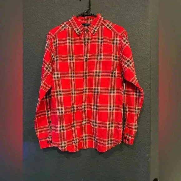 Columbia Other - Columbia Men small Shirt Red Plaid Long Sleeve